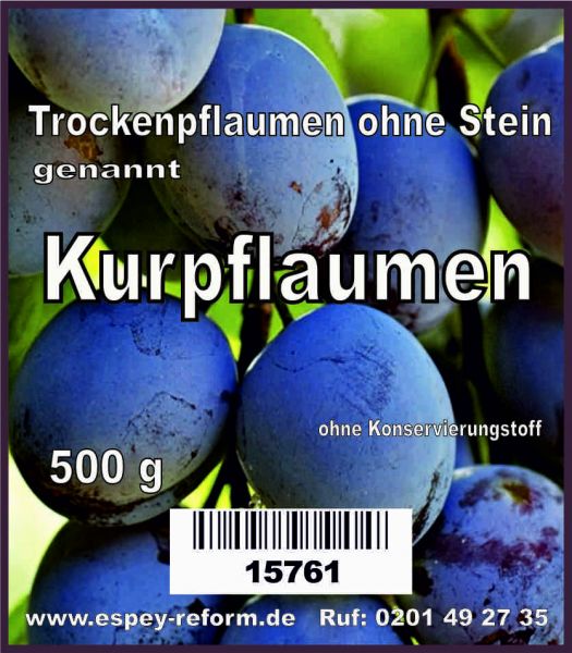 Kurpflaumen 500 g